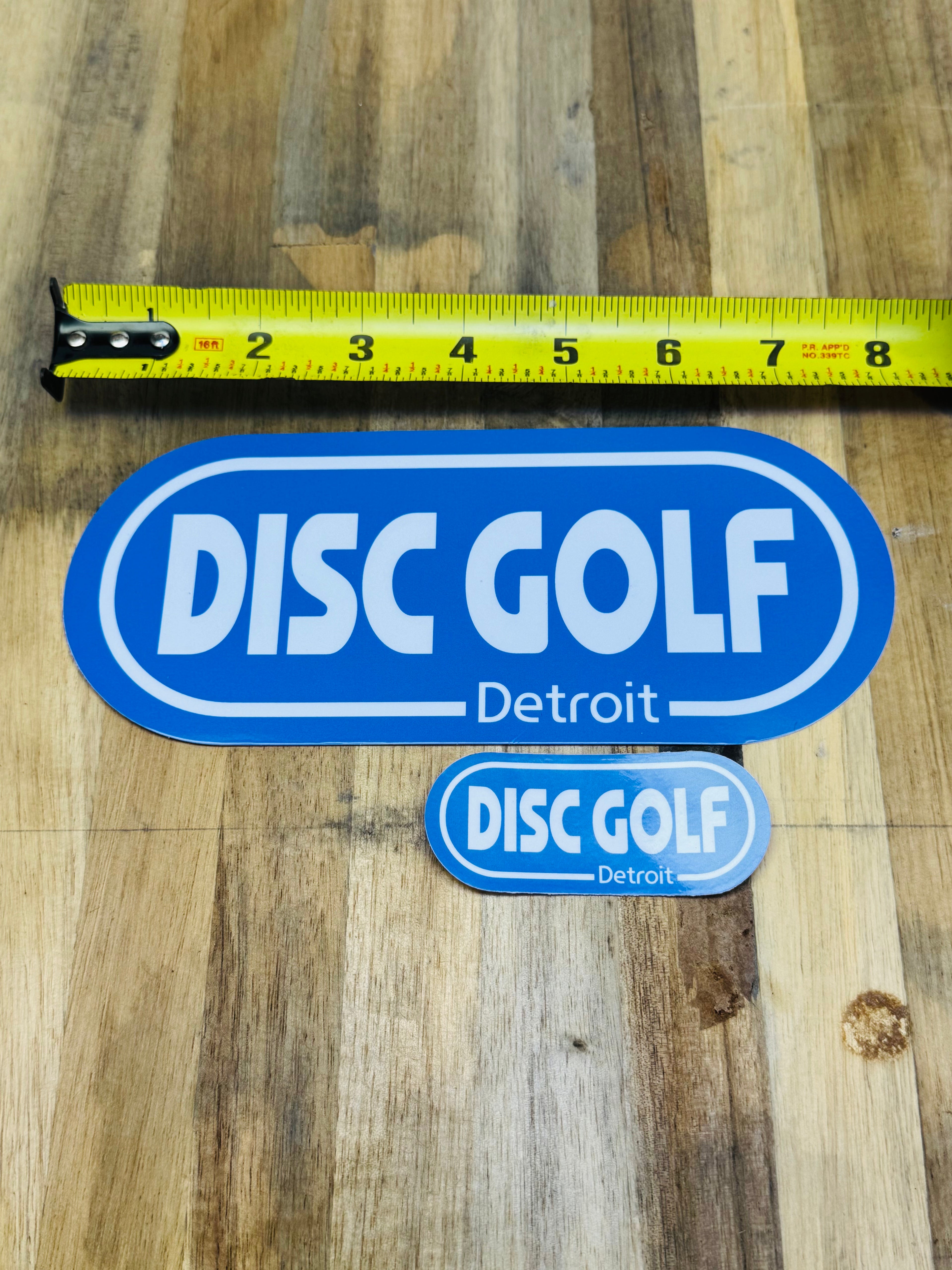 101 Disc Golf Detroit sticker product photo 1