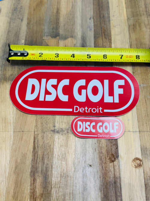 101 Disc Golf Detroit sticker product photo 2