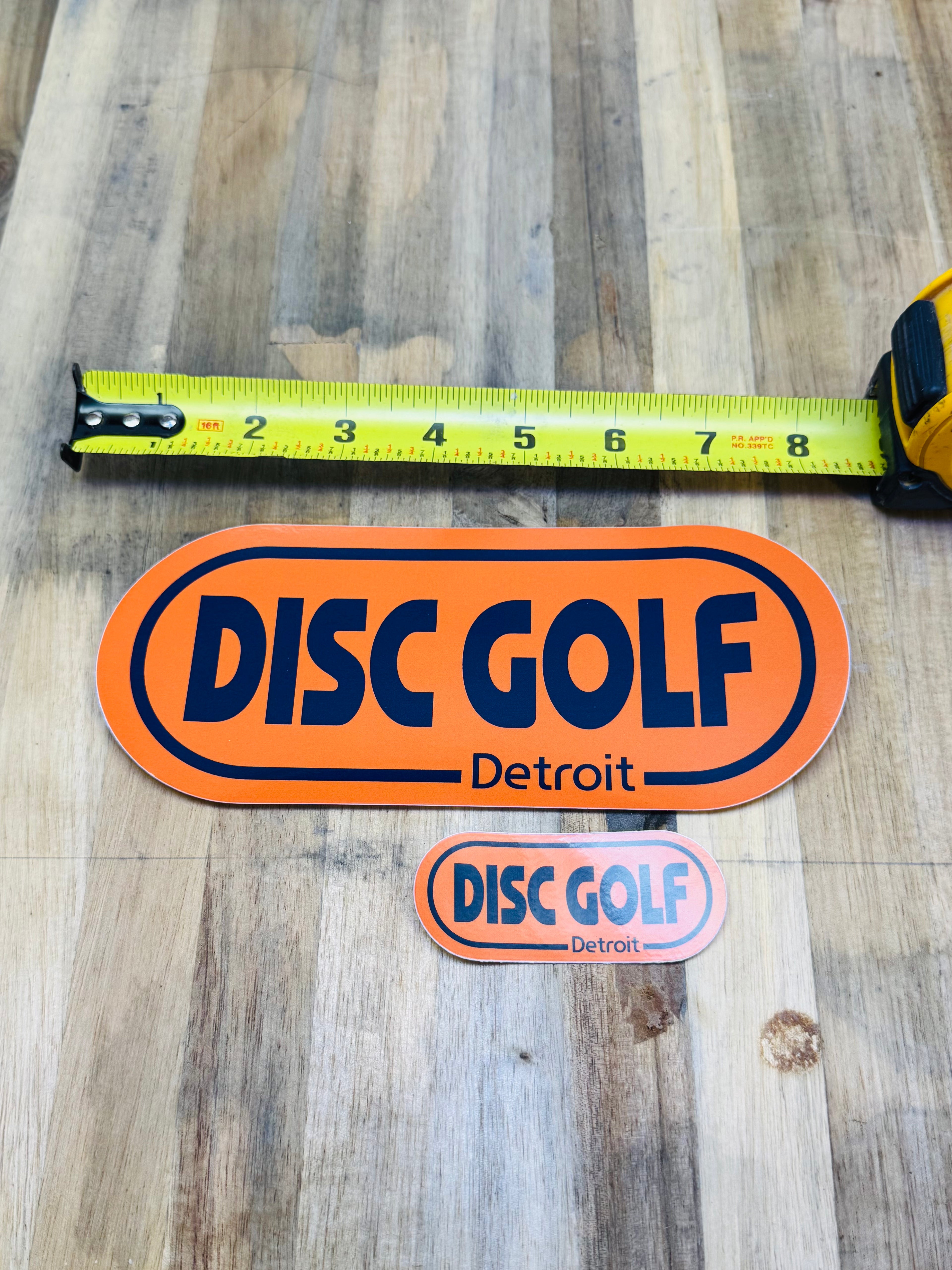 101 Disc Golf Detroit sticker product photo 3