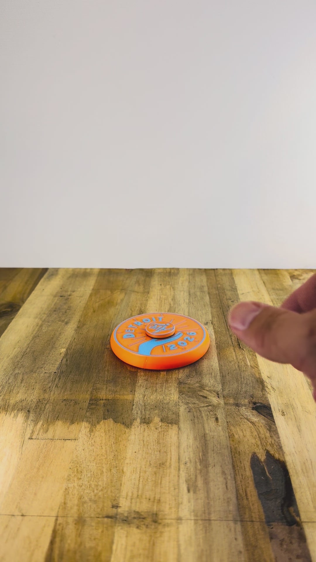 Spirit of Detroit Fidget Spinner Mini — 2026 Edition